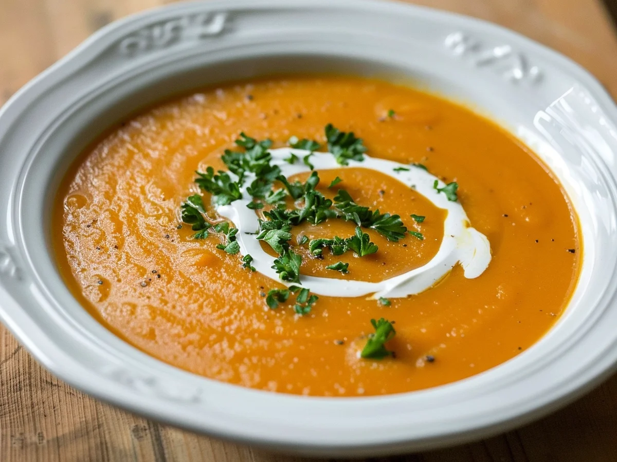 Kürbiscreme-Suppe, pikant - Rezept - Bild Nr. 2