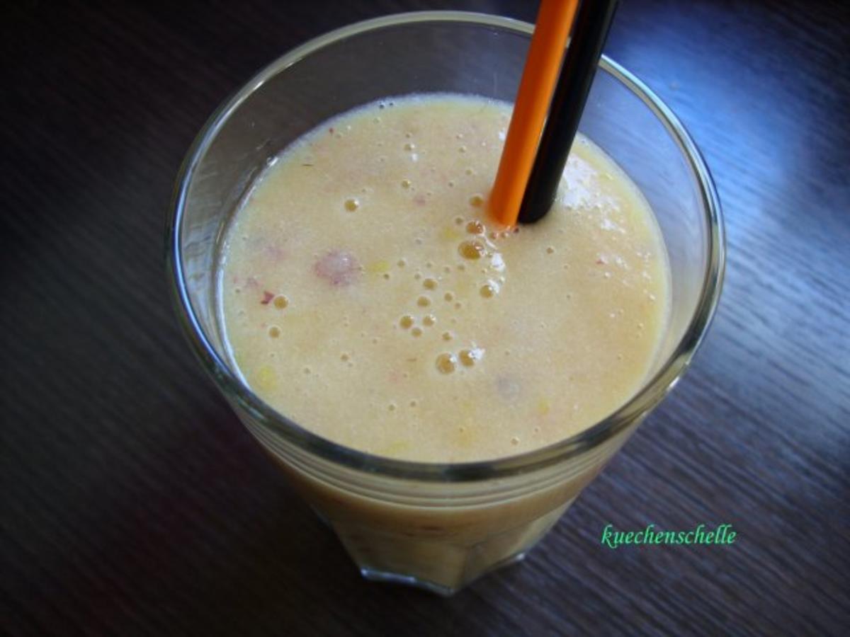 Smoothie: Banane - Pfirsich - Rezept mit Bild - kochbar.de