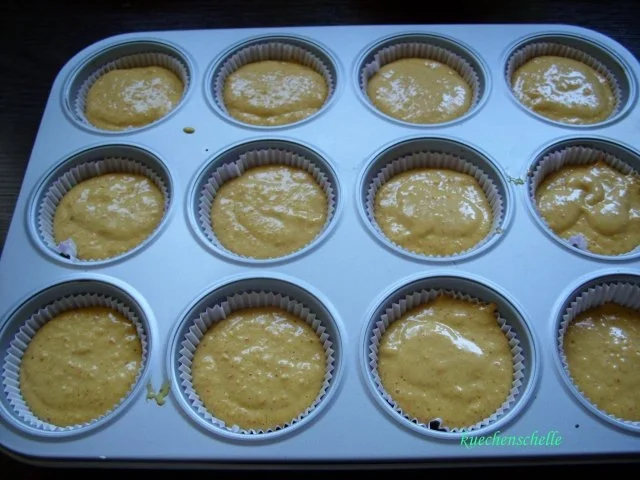 Kleine Formen: Kürbismuffins - Rezept - Bild Nr. 3