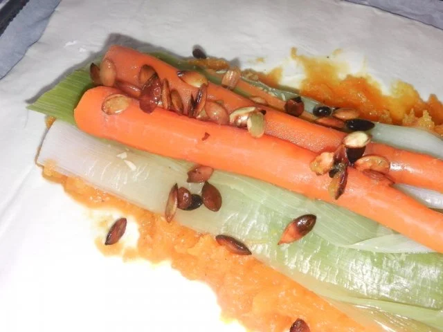 Steirischer Kürbisstrudel mit gerösteten Kürbiskernen als österreichisches Schmankerl - Rezept - Bild Nr. 7