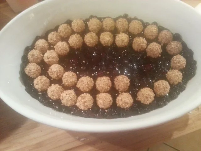 Giotto-Heidelbeer-Quark-Dessert - Rezept - Bild Nr. 3