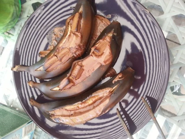 Schoko-Bananen vom Grill - Rezept