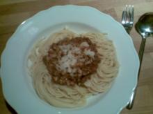 Blitz - Bolognese mit Spaghetti - Rezept