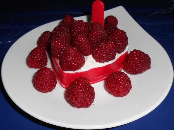 Himbeer-Müsli-Herz - Rezept