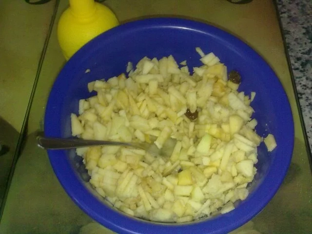 Rezept: Apfelstrudel ratz fatz Bild Nr. 2 Apfelstrudel ratz fatz - Rezept - Bild Nr. 2