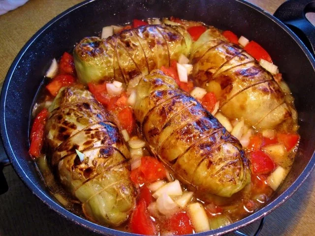 Rezept: Krautwickel vom Jaromakohl Krautwickel vom Jaromakohl - Rezept