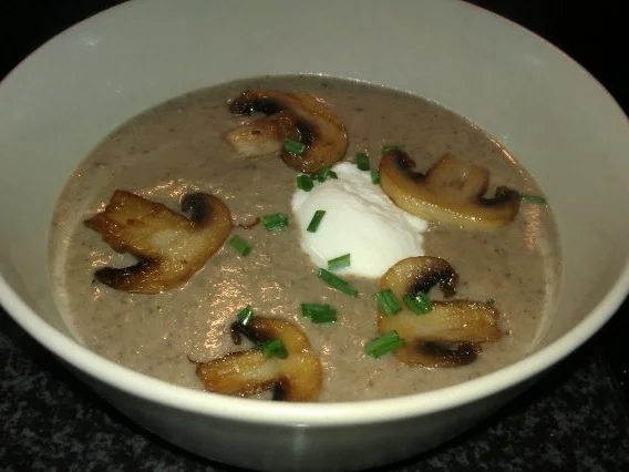 Champignoncremesüppchen - Rezept