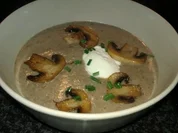 Champignoncremesüppchen - Rezept