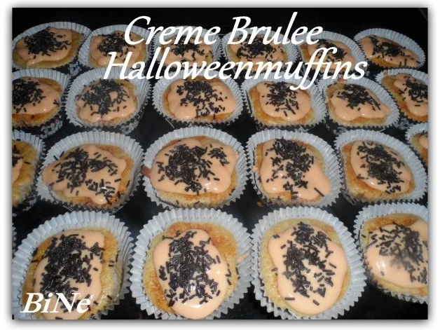 Rezept: BiNe` S CREME BRULEE HALLOWEENMUFFINS Bild Nr. 7 BiNe` S CREME BRULEE HALLOWEENMUFFINS - Rezept - Bild Nr. 7