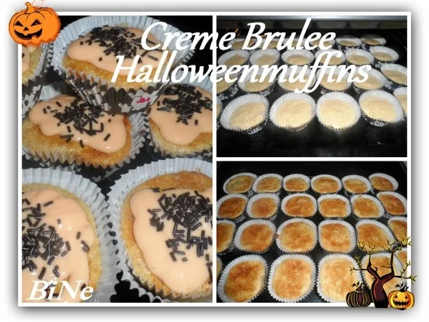 Rezept: BiNe` S CREME BRULEE HALLOWEENMUFFINS BiNe` S CREME BRULEE HALLOWEENMUFFINS - Rezept