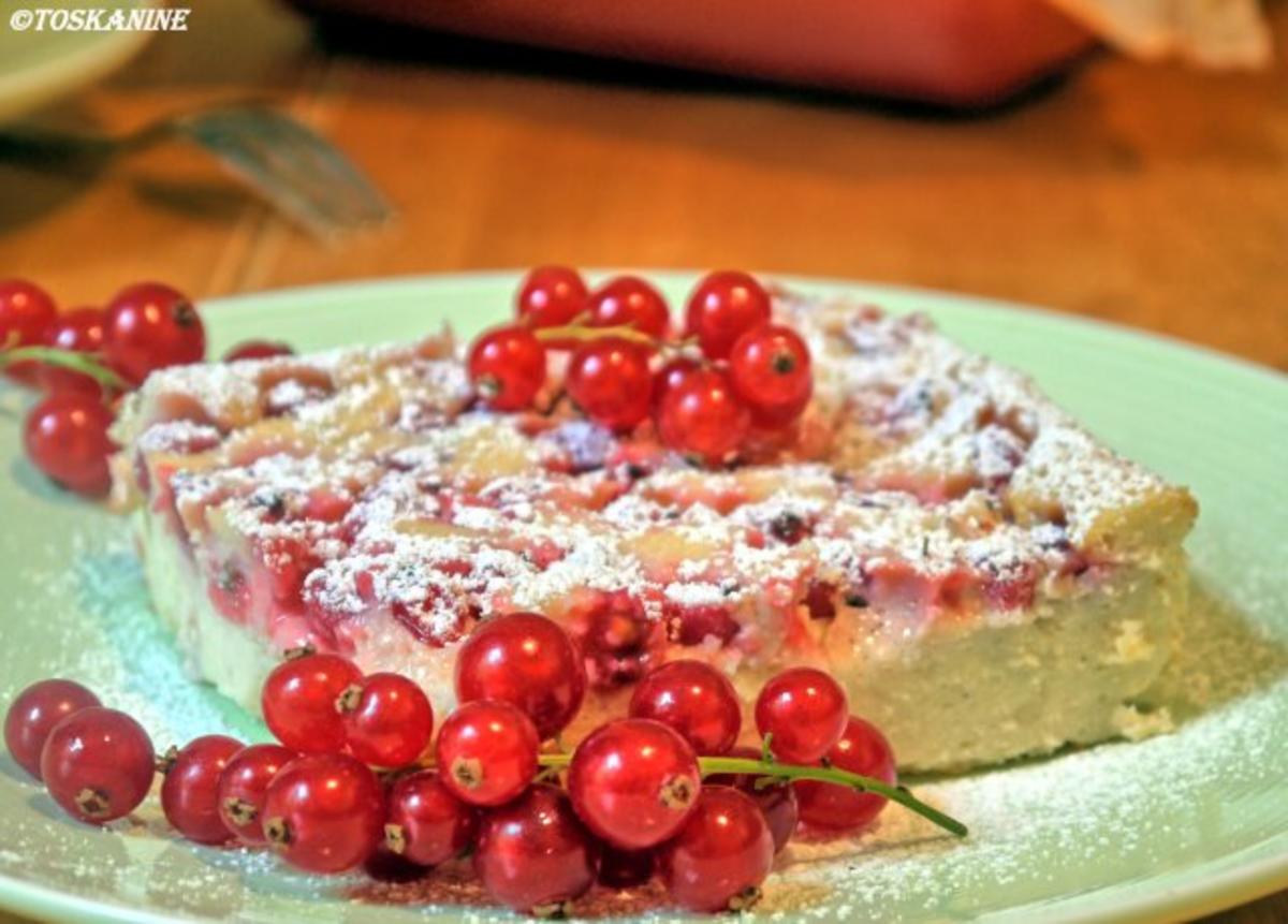Johannisbeer-Ricotta-Kuchen - Rezept