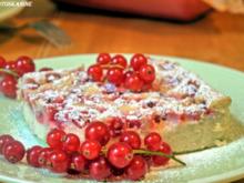 Johannisbeer-Ricotta-Kuchen - Rezept