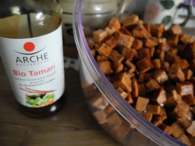 Rezept: Veggi -Tag : Veganes Gulasch an Kürbis - Reis Bild Nr. 8 Veggi -Tag : Veganes Gulasch an Kürbis - Reis - Rezept - Bild Nr. 8