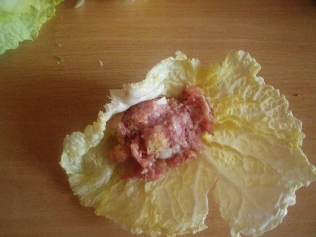 Rezept: Wirsingkohlrouladen Bild Nr. 5 Wirsingkohlrouladen - Rezept - Bild Nr. 5