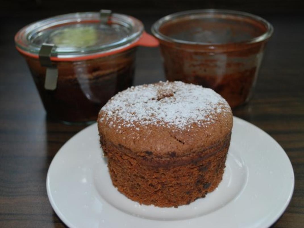 Schokoladenkuchen aus dem Glas - Rezept - kochbar.de