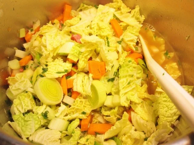 Rezept: Gemüsesuppe - die 15. Bild Nr. 5 Gemüsesuppe - die 15. - Rezept - Bild Nr. 5