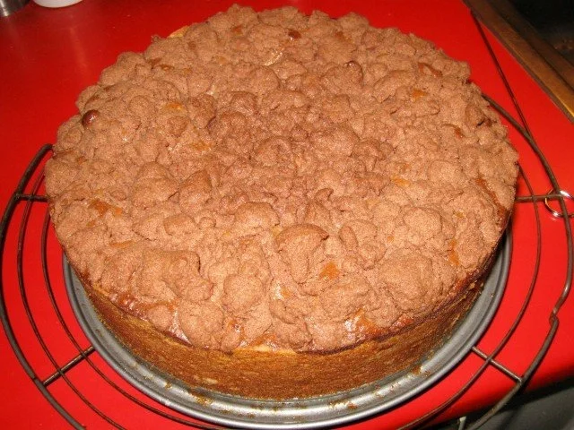 Schoko - Apfel - Nusskuchen mit Schokostreusel - Rezept
