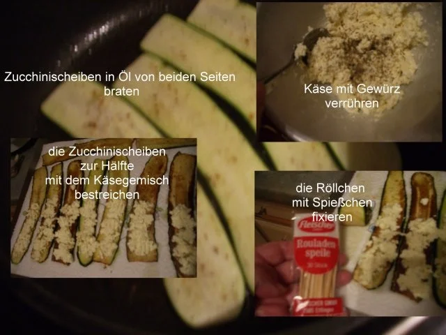 Rezept: Finger food - Zucchiniröllchen - mariniert Bild Nr. 4 Finger food - Zucchiniröllchen - mariniert - Rezept - Bild Nr. 4