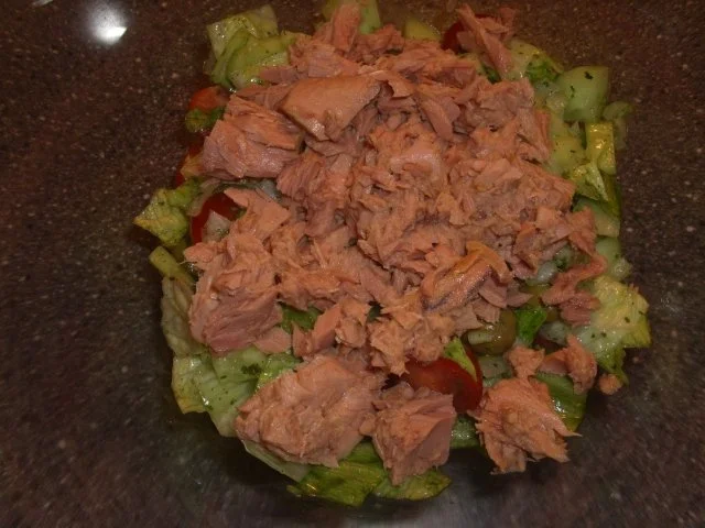 Gemischter Salat mit Thunfisch - Rezept