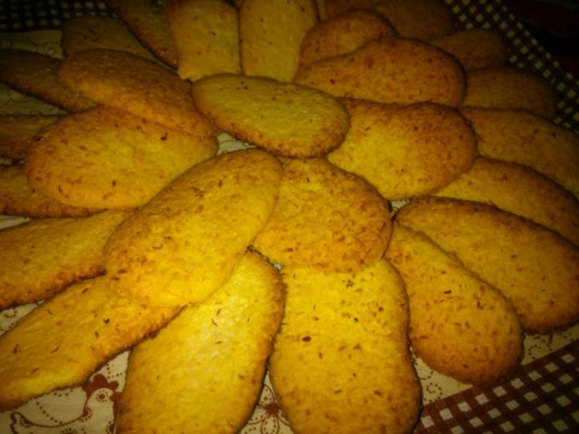 Knusper Kokos Biskuit Gebäck - einfach - 286 kcal/100g