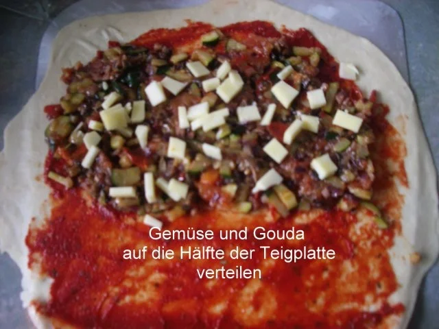 Calzone - gefüllte Pizza - Rezept - Bild Nr. 6