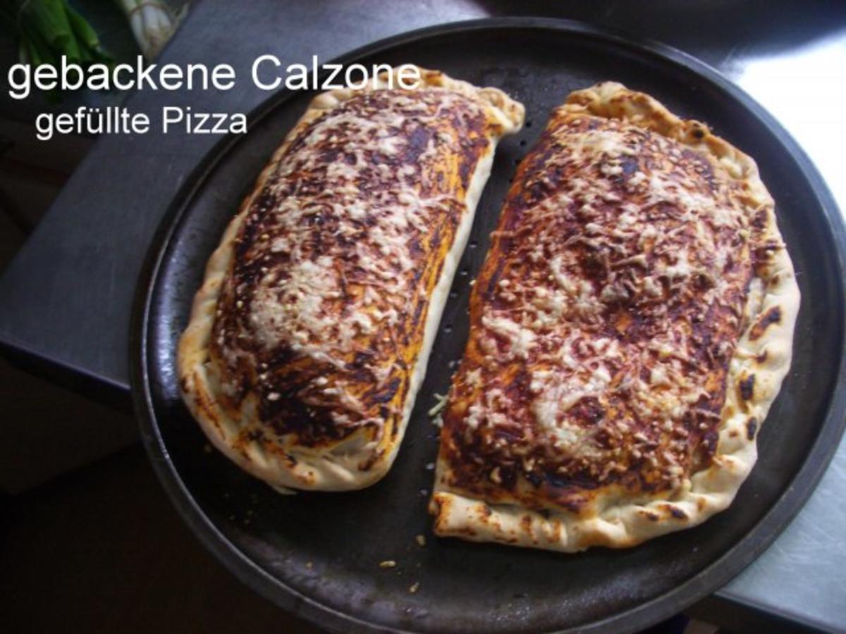 Calzone - gefüllte Pizza - Rezept - Bild Nr. 13
