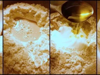 Pizza mit Steinpilzen und dreierlei Käse - Rezept - Bild Nr. 3