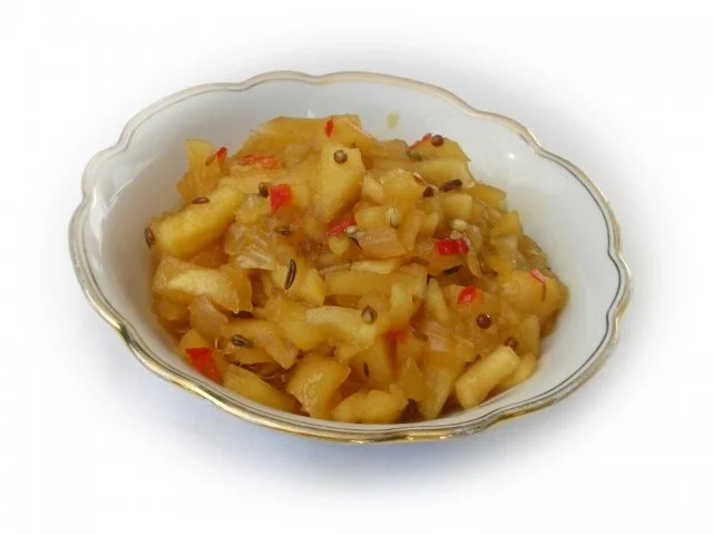 Reisbällchen mit Apfel - Chutney auf indische Art - Rezept - Bild Nr. 7