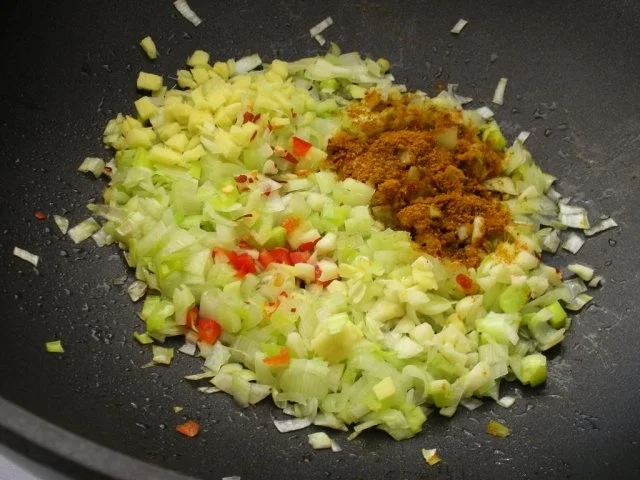 Reisbällchen mit Apfel - Chutney auf indische Art - Rezept - Bild Nr. 9