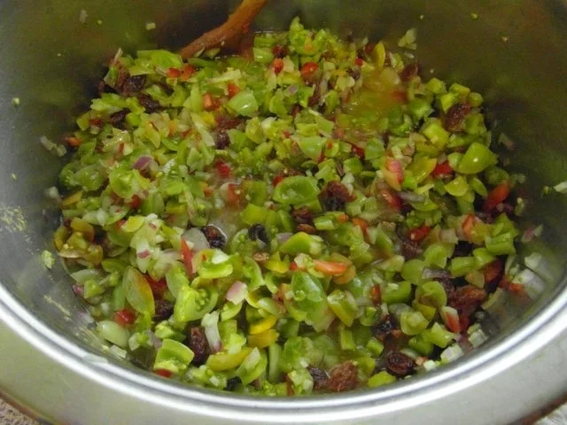 Grünes Tomaten-Chutney - Rezept - Bild Nr. 3