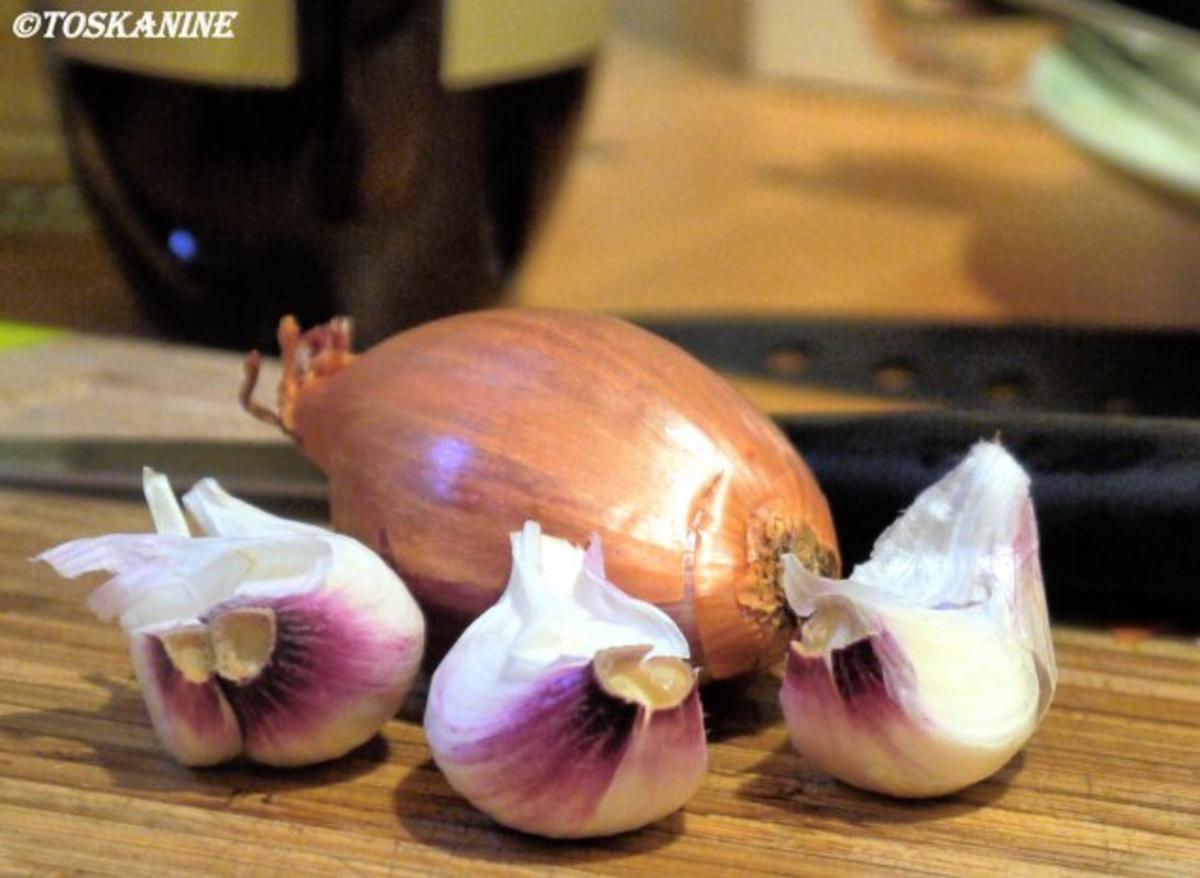 Fruchtige Hähnchenpfanne mit Knoblauch-Drilligen - Rezept - Bild Nr. 6