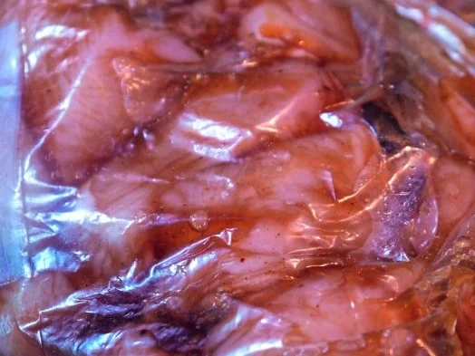 Fruchtige Hähnchenpfanne mit Knoblauch-Drilligen - Rezept - Bild Nr. 4