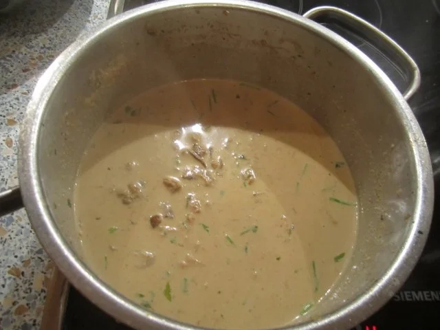 Nudeln mit einer Steinpilz-Sahnesoße - Rezept - Bild Nr. 7