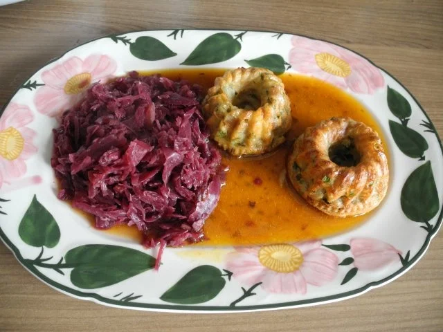 Rezept: Gemüsebeilage : Apfel-Rotkohl (Blaukraut) mal anders Bild Nr. 2 Gemüsebeilage : Apfel-Rotkohl (Blaukraut) mal anders - Rezept - Bild Nr. 2