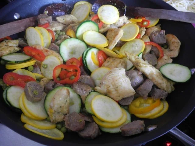 Unter 30 Minuten : Wenn vom Raclettabend vieles übrig geblieben .... - Rezept - Bild Nr. 6