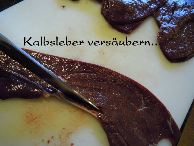 Kalbs Leber mit Balsamico Zwiebeln - Rezept - Bild Nr. 13