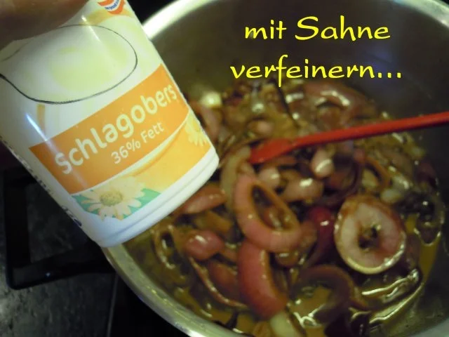 Kalbs Leber mit Balsamico Zwiebeln - Rezept - Bild Nr. 9