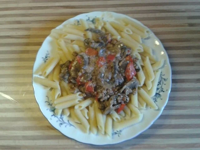 Rezept: Champignonrahmpfanne Champignonrahmpfanne - Rezept