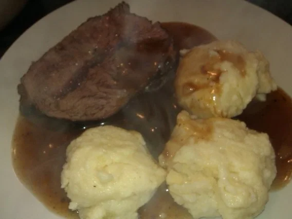 Zarter Rinderschmorbraten mit verunglückten Grießknödel :-D - Rezept - Bild Nr. 5