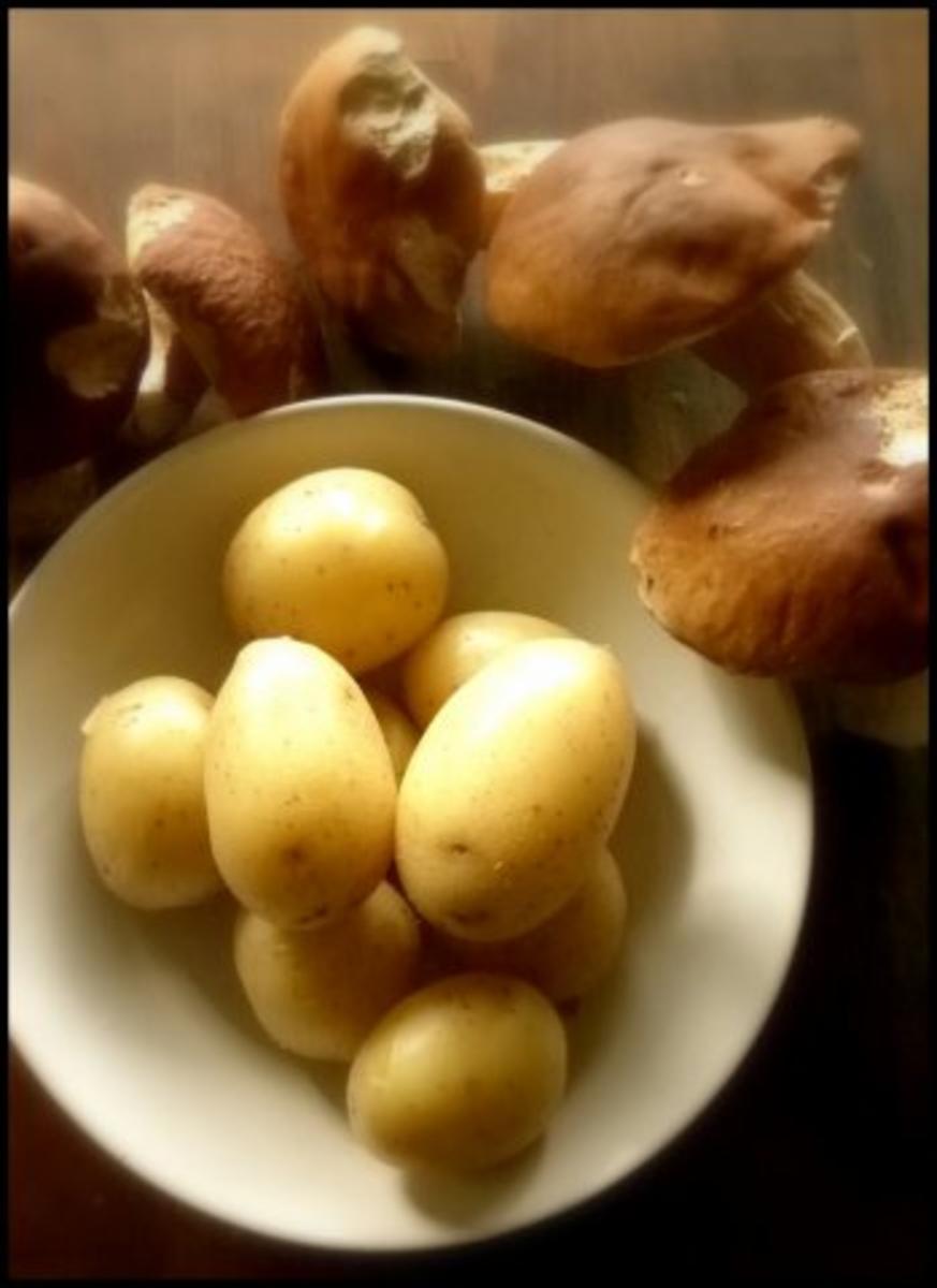 Kartoffelnudeln mit Steinpilzen - Rezept - Bild Nr. 2