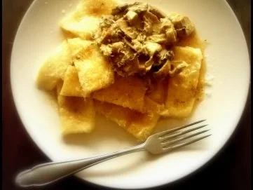 Kartoffelnudeln mit Steinpilzen - Rezept