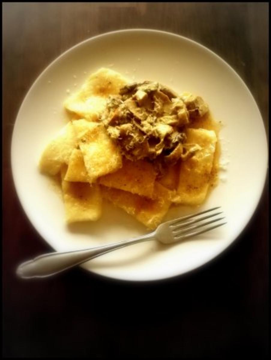 Kartoffelnudeln mit Steinpilzen - Rezept Von Einsendungen schwarzmond