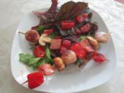 Bratwurstspieße - Rezept