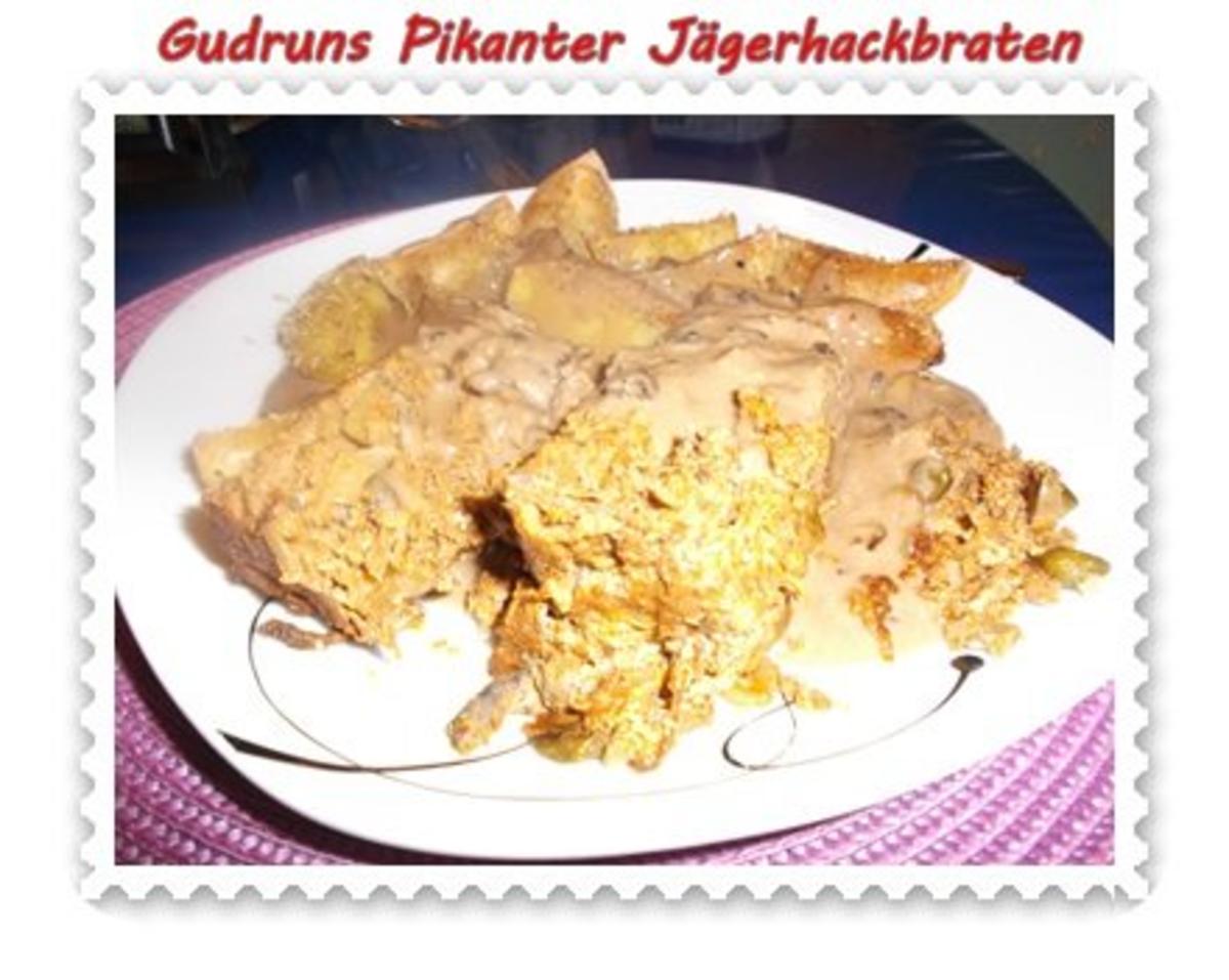 Hackfleisch: Pikanter Jägerhackbraten - Rezept