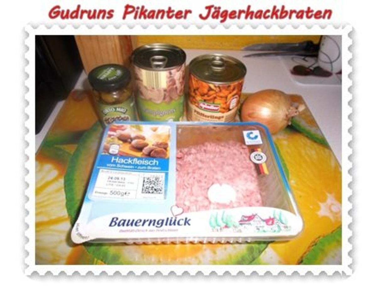 Hackfleisch: Pikanter Jägerhackbraten - Rezept - Bild Nr. 2