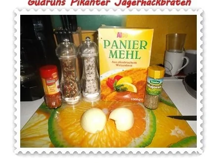 Hackfleisch: Pikanter Jägerhackbraten - Rezept - Bild Nr. 3