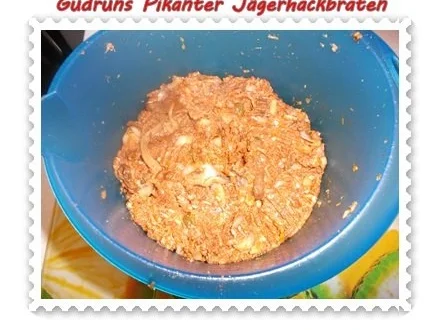 Hackfleisch: Pikanter Jägerhackbraten - Rezept - Bild Nr. 4