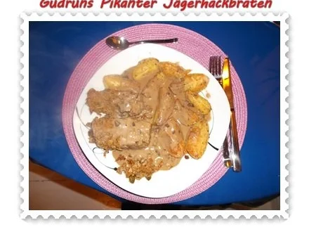 Hackfleisch: Pikanter Jägerhackbraten - Rezept - Bild Nr. 11
