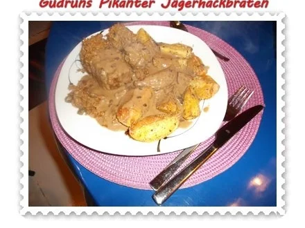 Hackfleisch: Pikanter Jägerhackbraten - Rezept - Bild Nr. 13