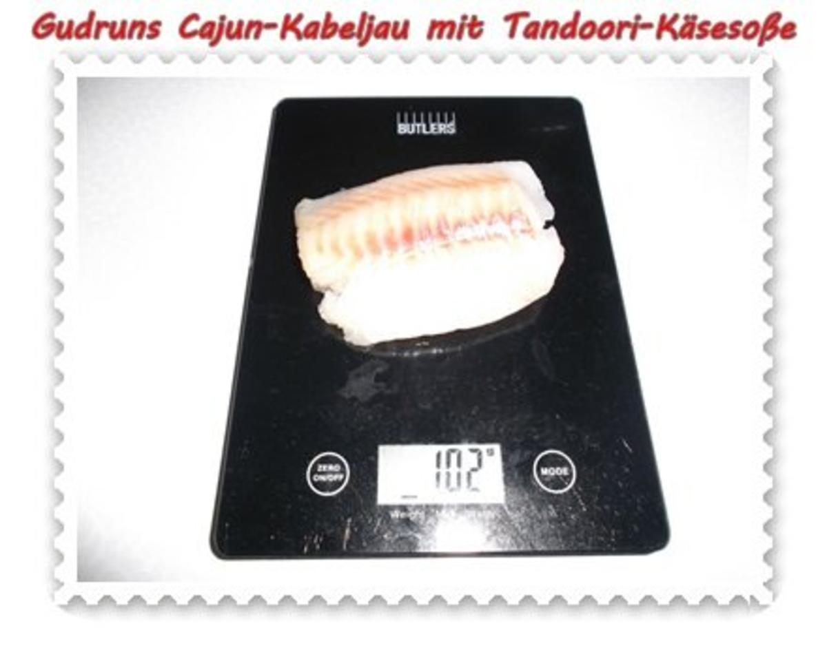 Fisch: Cajun-Kabeljau mit Tandoori-Käsesoße - Rezept - Bild Nr. 3